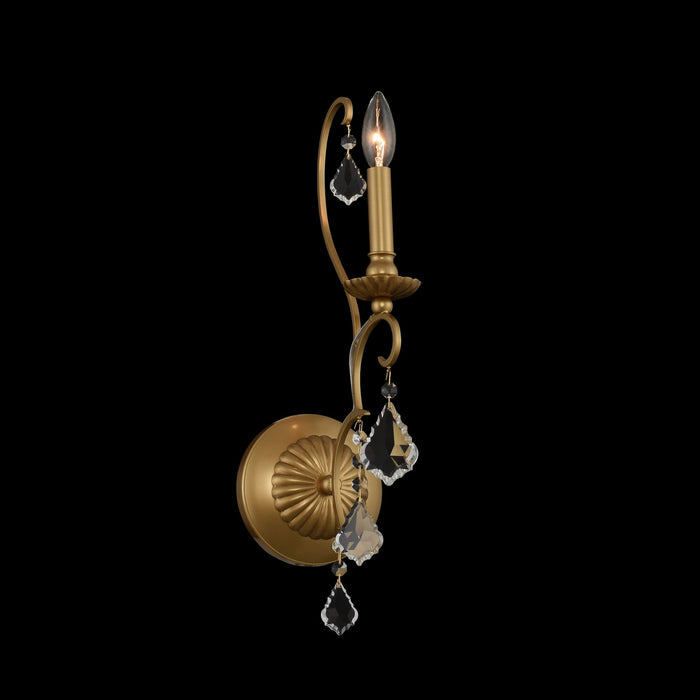 Allegri - 027420-047-FR001 - One Light Wall Bracket - Elise - Gold Patina