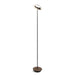 Koncept - RYO-SW-MTB-OWT-FLR - LED Floor Lamp - Royyo - Matte Black, Oiled Walnut