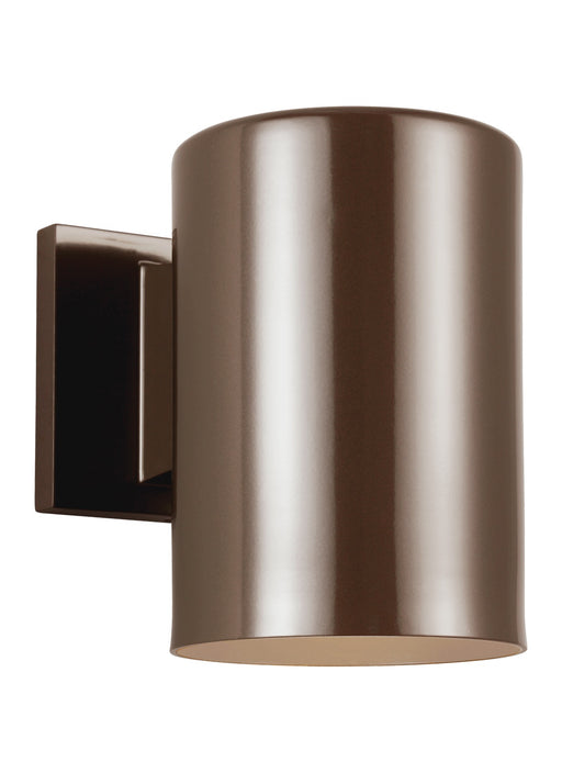 Generation Lighting - 8313801-10 - One Light Outdoor Wall Lantern - Outdoor Cylinders - Bronze