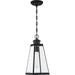 Quoizel - PAX1907MBK - One Light Outdoor Hanging Lantern - Paxton - Matte Black