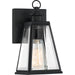Quoizel - PAX8305MBK - One Light Outdoor Wall Lantern - Paxton - Matte Black