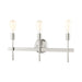 Livex Lighting - 13883-91 - Three Light Vanity - Prague - Brushed Nickel