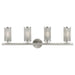 Livex Lighting - 14124-91 - Four Light Vanity - Industro - Brushed Nickel