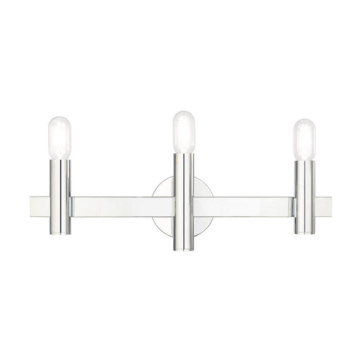 Livex Lighting - 15833-05 - Three Light Vanity - Helsinki - Polished Chrome