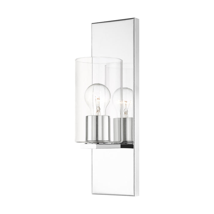 Livex Lighting - 16551-05 - One Light Wall Sconce - Zurich - Polished Chrome
