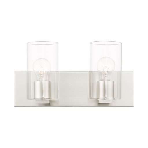 Livex Lighting - 16552-91 - Two Light Vanity - Zurich - Brushed Nickel