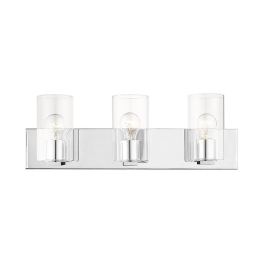 Livex Lighting - 16553-05 - Three Light Vanity - Zurich - Polished Chrome