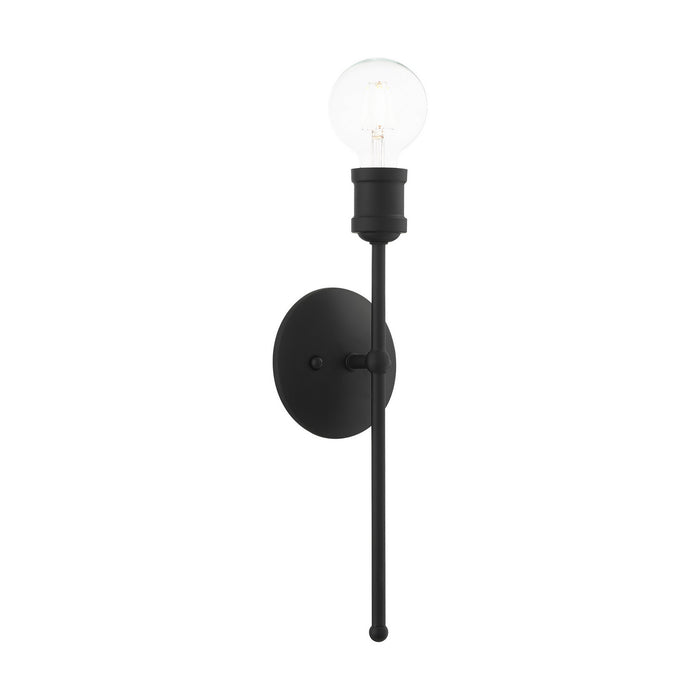 Livex Lighting - 16711-04 - One Light Wall Sconce - Lansdale - Black