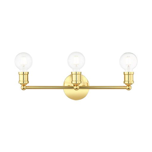 Livex Lighting - 16713-02 - Three Light Bath Vanity - Lansdale - Polished Brass