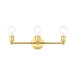 Livex Lighting - 16713-02 - Three Light Bath Vanity - Lansdale - Polished Brass