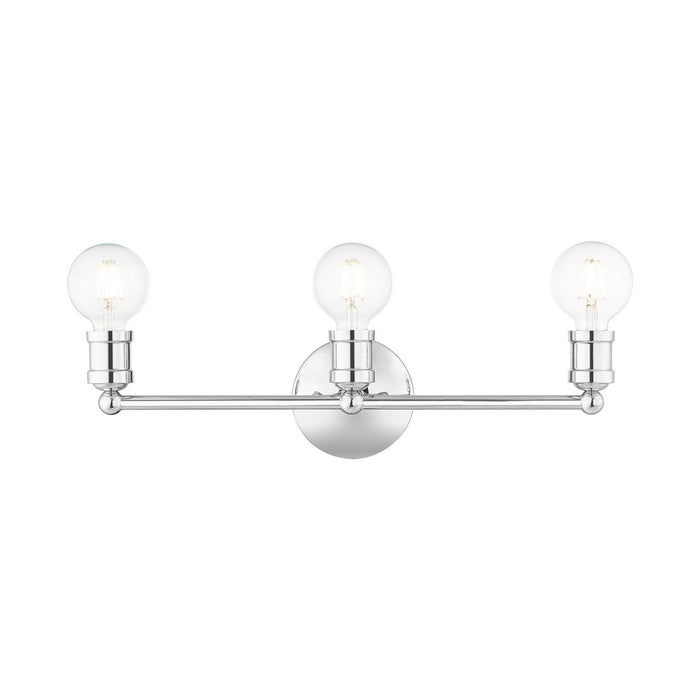Livex Lighting - 16713-05 - Three Light Vanity - Lansdale - Polished Chrome