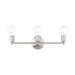 Livex Lighting - 16713-91 - Three Light Vanity - Lansdale - Brushed Nickel