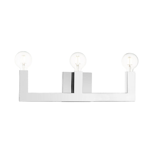 Livex Lighting - 16813-05 - Three Light Vanity - Solna - Polished Chrome