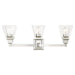 Livex Lighting - 17173-05 - Three Light Vanity - Mission - Polished Chrome
