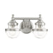 Livex Lighting - 17412-91 - Two Light Vanity - Oldwick - Brushed Nickel