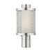 Livex Lighting - 20684-91 - One Light Outdoor Post Top Lantern - Nottingham - Brushed Nickel