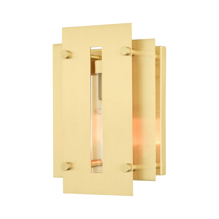 Livex Lighting - 21771-12 - One Light Outdoor Wall Lantern - Utrecht - Satin Brass