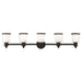 Livex Lighting - 40215-04 - Five Light Vanity - Middlebush - Black