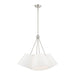 Livex Lighting - 40564-91 - Four Light Chandelier - Prato - Brushed Nickel