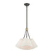 Livex Lighting - 41383-07 - Three Light Chandelier - Prato - Bronze with Antique Brass Accents