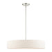 Livex Lighting - 46035-91 - Five Light Pendant - Venlo - Brushed Nickel