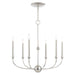 Livex Lighting - 46316-35 - Six Light Chandelier - Cortlandt - Polished Nickel