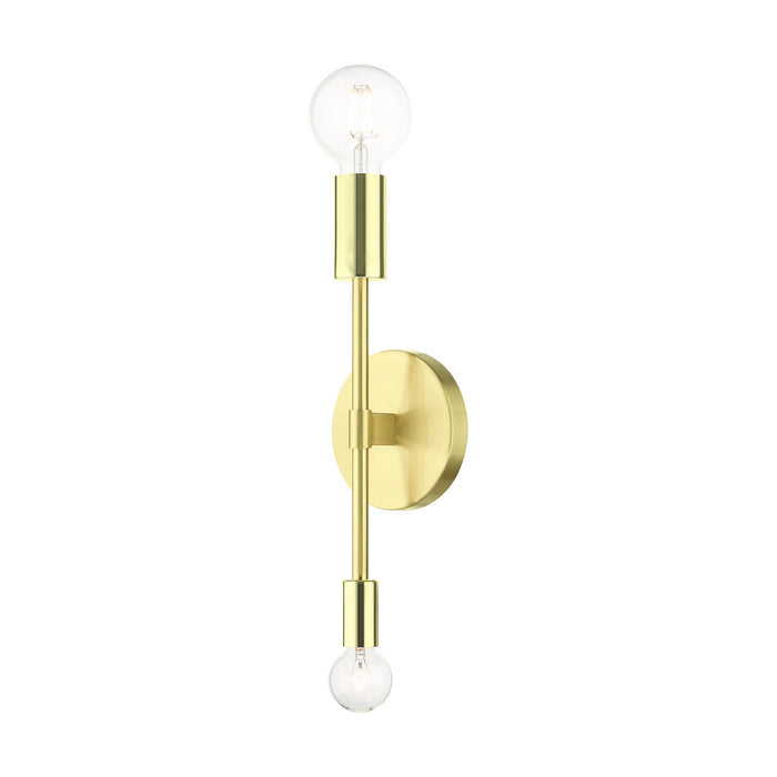 Livex Lighting - 46438-12 - Two Light Wall Sconce - Blairwood - Satin Brass