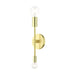 Livex Lighting - 46438-12 - Two Light Wall Sconce - Blairwood - Satin Brass