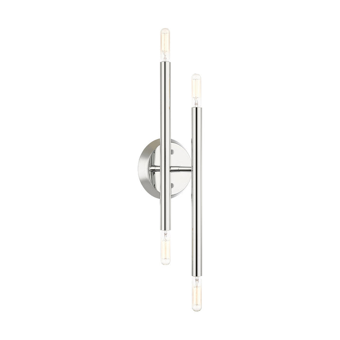 Livex Lighting - 46771-05 - Four Light Wall Sconce - Soho - Polished Chrome