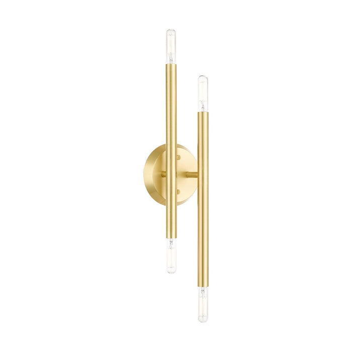Livex Lighting - 46771-12 - Four Light Wall Sconce - Soho - Satin Brass