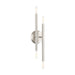 Livex Lighting - 46771-91 - Four Light Wall Sconce - Soho - Brushed Nickel