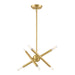 Livex Lighting - 46773-12 - Six Light Chandelier - Soho - Satin Brass