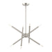 Livex Lighting - 46774-91 - Eight Light Chandelier - Soho - Brushed Nickel