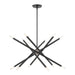 Livex Lighting - 46776-76 - 12 Light Chandelier - Soho - Scandinavian Gray