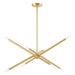 Livex Lighting - 46778-12 - Eight Light Chandelier - Soho - Satin Brass