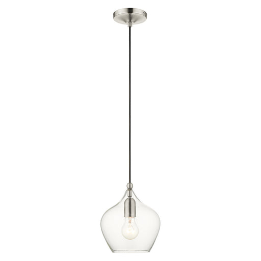 Livex Lighting - 49088-91 - One Light Pendant - Pendants - Brushed Nickel