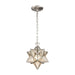 ELK Home - 1145-016 - One Light Mini Pendant - Moravian Star - Antique Nickel