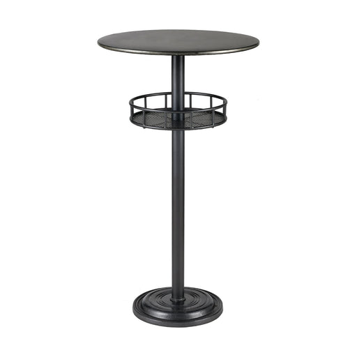 ELK Home - 3187-018 - Bar Table - Dark Pewter, Galvanized Steel, Galvanized Steel