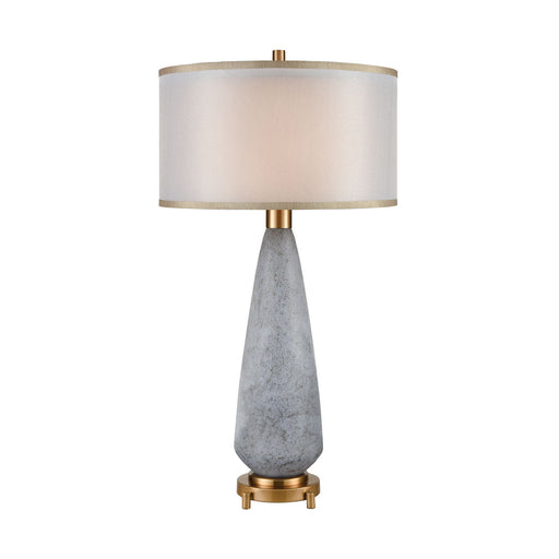 ELK Home - D3893 - One Light Table Lamp - Kathmandu - Cafe Bronze, Grey Tierra Glass, Grey Tierra Glass