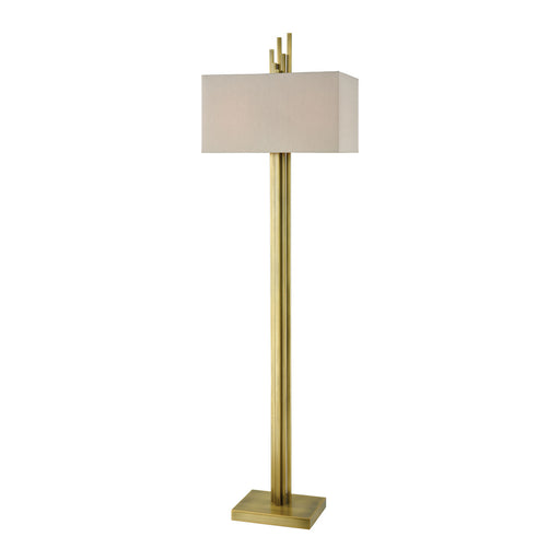 ELK Home - D3939 - Two Light Floor Lamp - Azimuth - Antique Brass