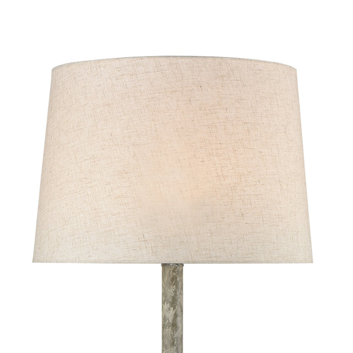One Light Floor Lamp from the Regus collection in Grey, Antique White, Antique White finish