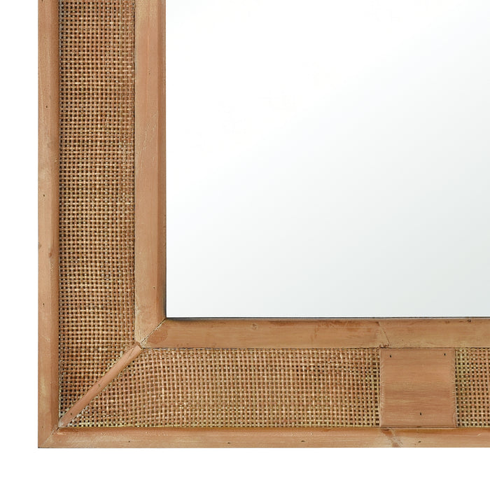 Mirror from the Cabana collection in Natural finish