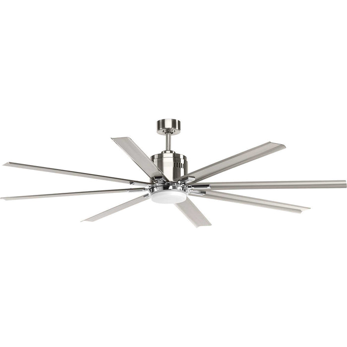 Progress Lighting - P2550-0930K - 72``Ceiling Fan - Vast - Brushed Nickel