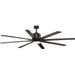 Progress Lighting - P2550-2030K - 72``Ceiling Fan - Vast - Antique Bronze