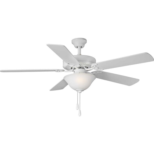 Progress Lighting - P2599-30 - 52``Ceiling Fan - Builder Fan - White