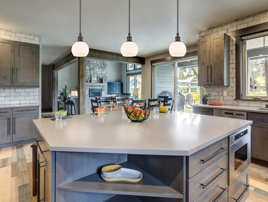 Innovations Lighting Concord 1 Light 6 inch Matte Black Mini Pendant 341-1S-BK-G121-6