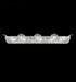 James R. Moder - 94120S22 - 12 Light Vanity Bar - Princess - Silver