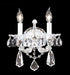 James R. Moder - 94702S22 - Two Light Wall Sconce - Maria Theresa Royal - Silver