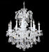 James R. Moder - 94732S22 - 12 Light Chandelier - Maria Theresa Royal - Silver