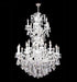 James R. Moder - 94744S22 - 25 Light Chandelier - Maria Theresa Royal - Silver